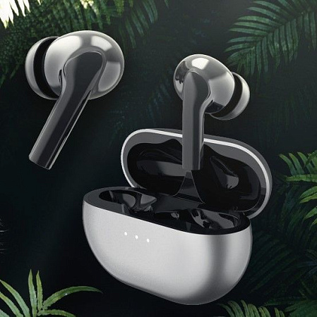 Наушники беспроводные "TWE-018", True Wireless, Bluetooth 5.1, графит